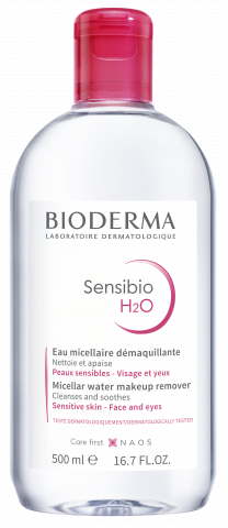 BIODERMA fotografija proizvoda, Sensibio H2O 500ml, micelarna voda za osjetljivu kožu