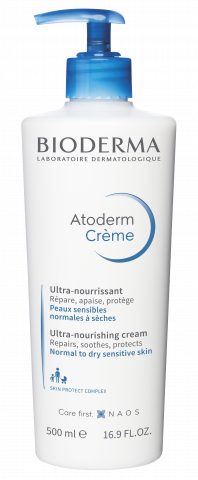 BIODERMA fotografija proizvoda, Atoderm Creme 500ml, hidratantna krema za suhu kožu