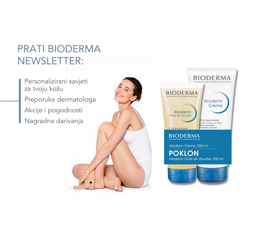 Newsletter prijave i Atoderm duo poklon slika