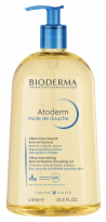 BIODERMA fotografija proizvoda, Atoderm huile de douche 1L, ulje za tuširanje za suhu kožu